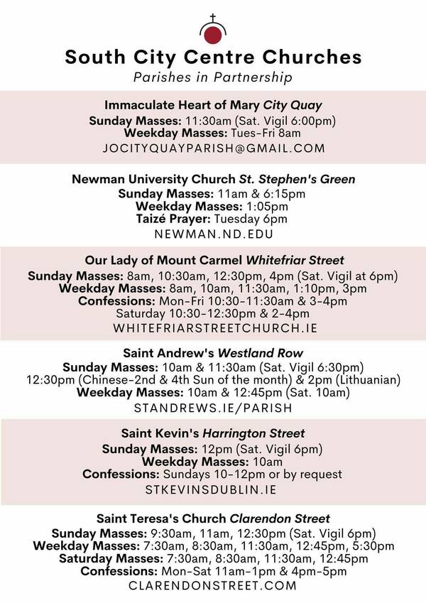 South City Centre Churches Updated Feb 2023